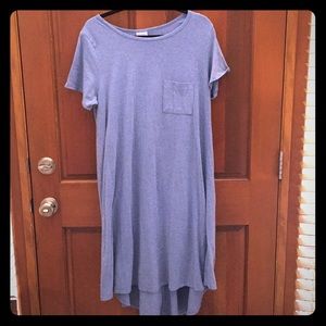 Lularoe Carly dress light blue Sz XL